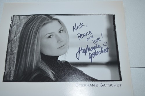Stephanie gatschet signed 8x10 - stephanie,